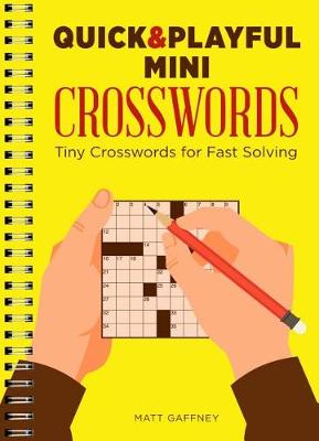 Cover of Quick & Playful Mini Crosswords Pub Cancelled