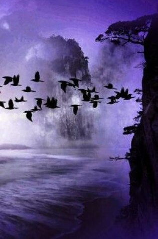 Cover of Bullet Journal Birds in Purple Mist