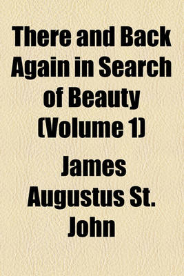 Book cover for There and Back Again in Search of Beauty Volume 1