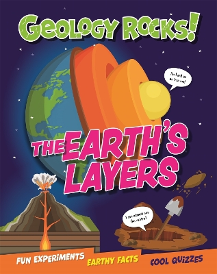 Book cover for Geology Rocks!: The Earth's Layers