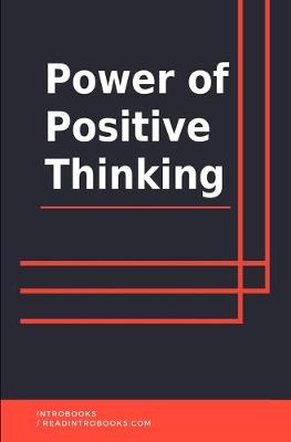 Book cover for Power of Positive Thinking