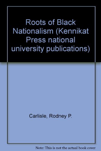 Book cover for Roots of Black Nationalism