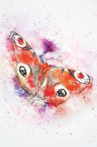 Cover of Red Butterfly Watercolor Art Journal