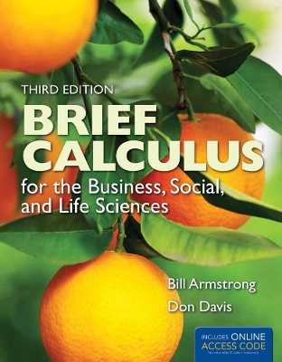 Book cover for Brief Calculus For The Business, Social, And Life Sciences