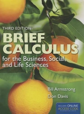 Book cover for Brief Calculus For The Business, Social, And Life Sciences