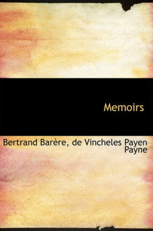 Cover of Memoirs