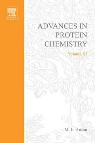 Cover of Advances in Protein Chemistry Vol 11