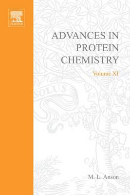 Book cover for Advances in Protein Chemistry Vol 11