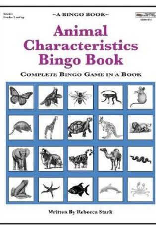 Cover of Animal Characteristics Bingo Book