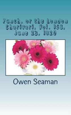 Cover of Punch, or the London Charivari, Vol. 158, June 23, 1920