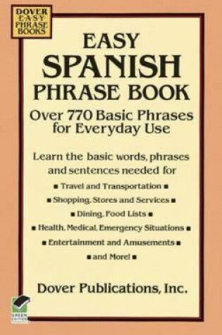 Cover of Easy Spanish Phrase Book