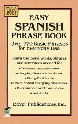 Book cover for Easy Spanish Phrase Book