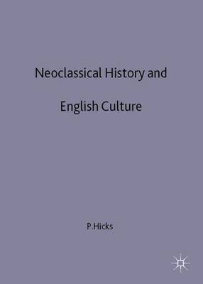 Book cover for Neoclassical History and English Culture