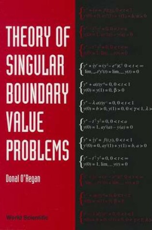Cover of Theory Of Singular Boundary Value Problems