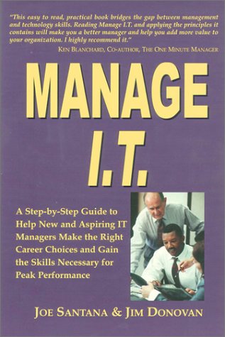 Book cover for Manage I.T.