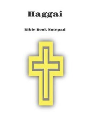 Cover of Bible Book Notepad Haggai