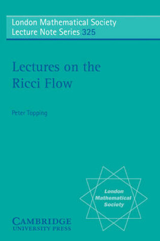 Cover of Lectures on the Ricci Flow