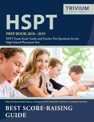 Book cover for HSPT Prep Book 2018-2019