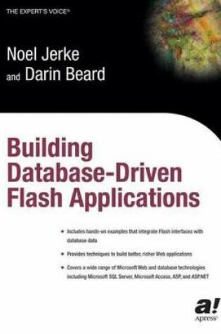 Cover of Building Database Driven Flash Applications