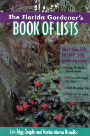 Cover of The Florida Gardener's Book of Lists