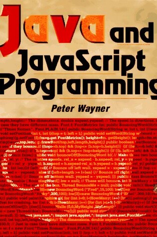 Cover of Java and JavaScript Programming