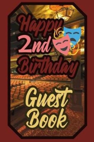 Cover of Happy 2nd Birthday Guest Book