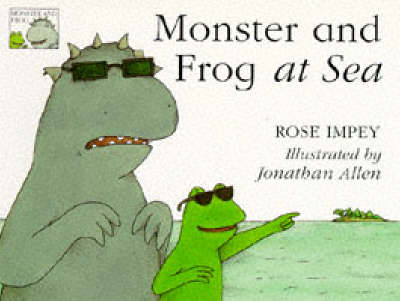 Book cover for Monster and Frog at Sea