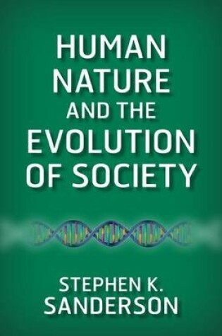 Cover of Human Nature and the Evolution of Society