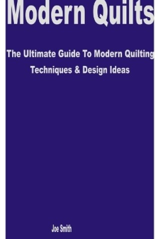 Cover of Modern Quilts