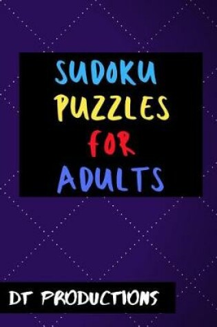 Cover of Sudoku Puzzles for Adults