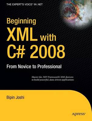 Book cover for Beginning XML with C# 2008