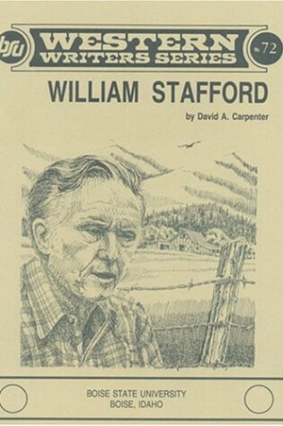 Cover of William Stafford