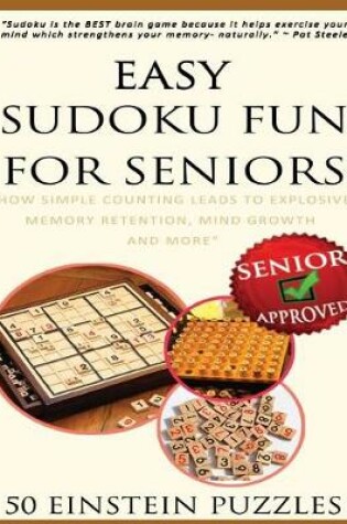 Cover of Easy Sudoku Fun For Seniors