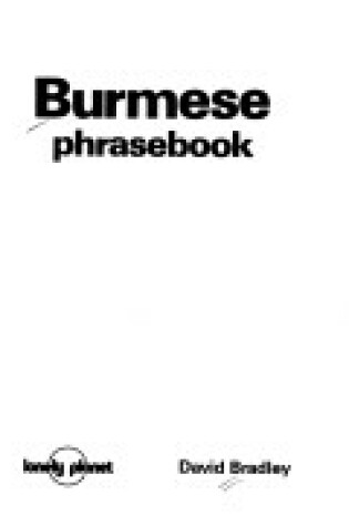 Cover of Burmese Phrasebook