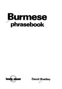 Book cover for Burmese Phrasebook