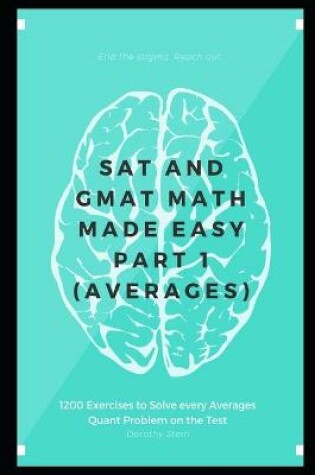 Cover of SAT and GMAT Math Made Easy Part 1 (Averages)