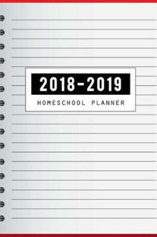 Cover of 2018-2019 Homeschool Planner