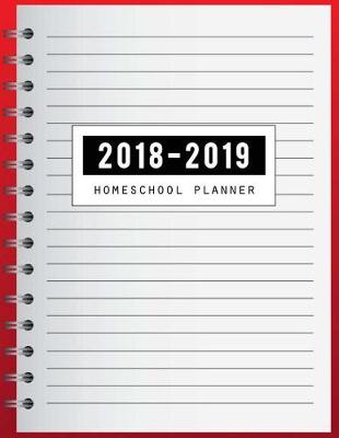 Book cover for 2018-2019 Homeschool Planner
