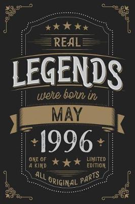 Book cover for Real Legendes were born in May 1996