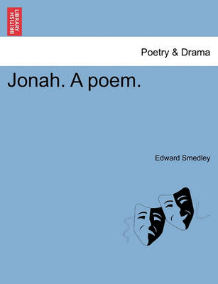 Book cover for Jonah. a Poem.