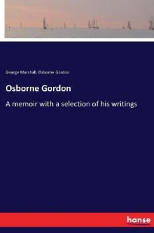 Cover of Osborne Gordon