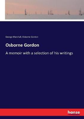 Book cover for Osborne Gordon