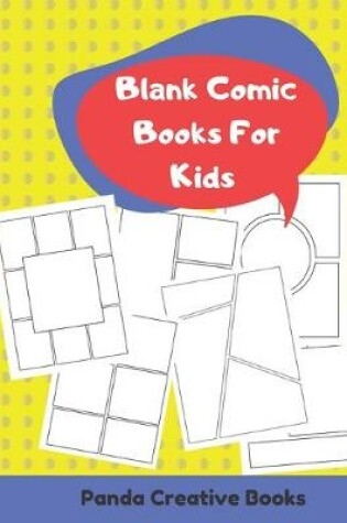 Cover of Blank Comic Books For Kids