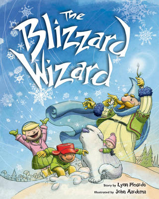 Book cover for The Blizzard Wizard