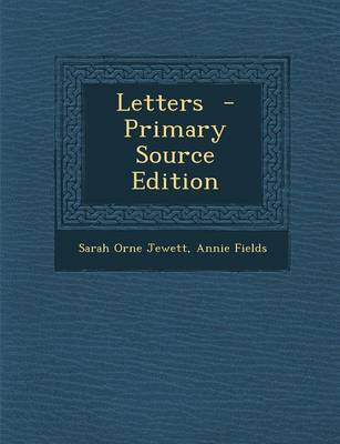 Book cover for Letters - Primary Source Edition