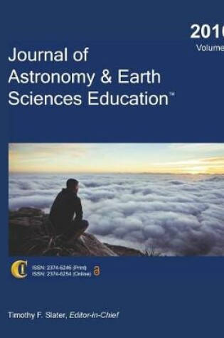 Cover of 2016 Journal of Astronomy & Earth Sciences Education (Volume 3)
