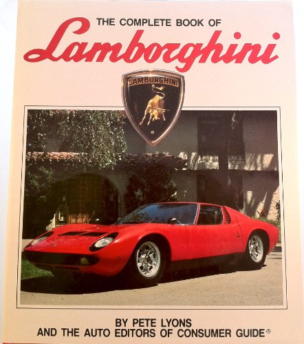 Book cover for The Complete Book of Lamborghini