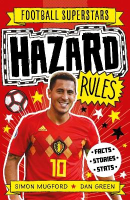 Book cover for Football Superstars: Hazard Rules