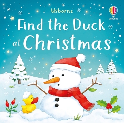 Book cover for Find the Duck at Christmas