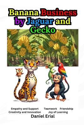 Book cover for Banana Business by Jaguar and Gecko